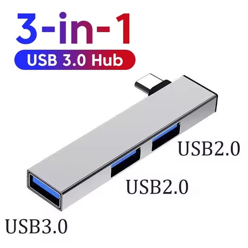 Multi Port Usb Hub - 3-in-1 USB 3.0 HUB met 3