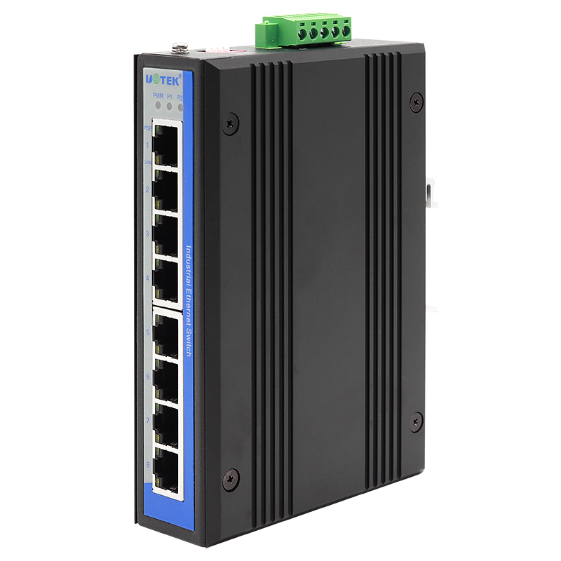 Ethernet Switch 8 Port - UOTEK 8-poorts onbeheerde Gigabit POE Ethernet-switch