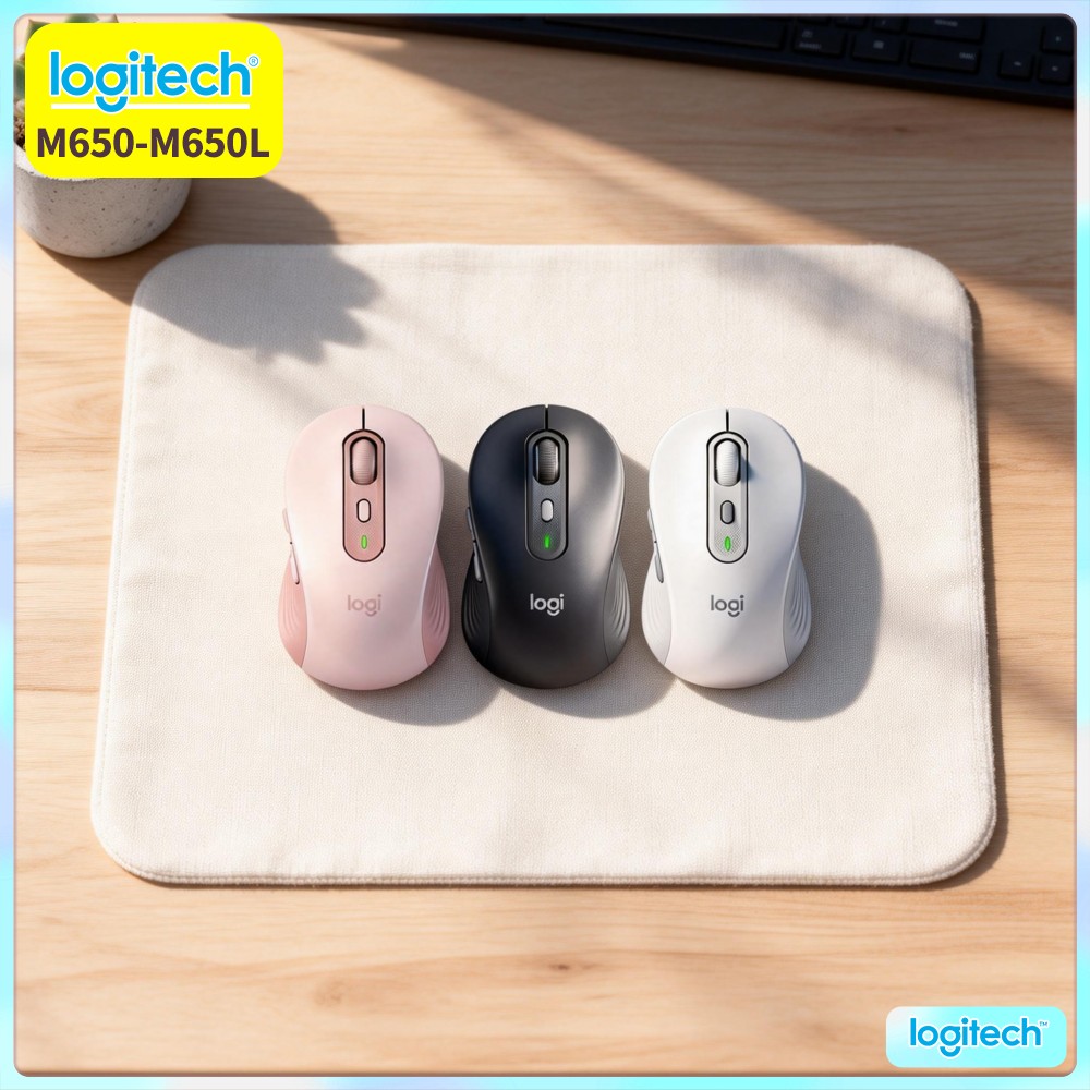 Office Tech For Home - Logitech M650/M650L Signature Mouse - Draadloos,