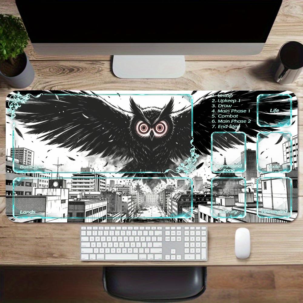 The Office Tech - City dark beast speelmat cyan tech