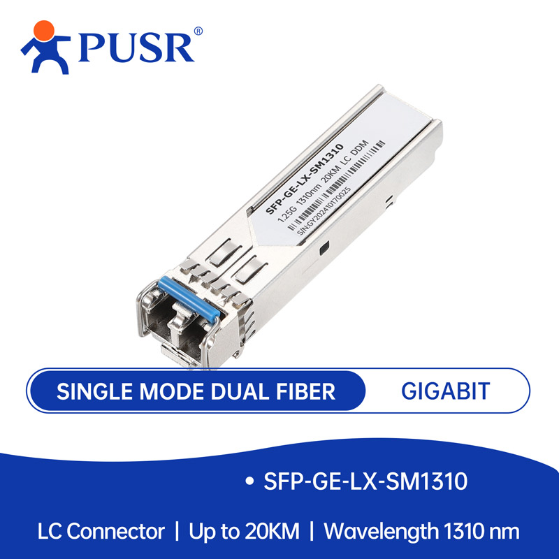 Ethernet Switch 8 Port - PUSR 2 SFP 8/16 RJ45-poorten met