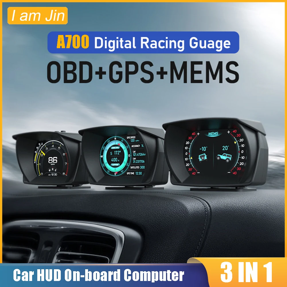 Pc Security Lock - A700 Auto HUD Boordcomputer Drie IN