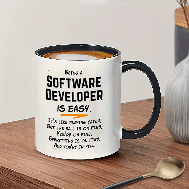 The Office Tech - Softwareontwikkelaar Humor 11oz Keramische Mok -