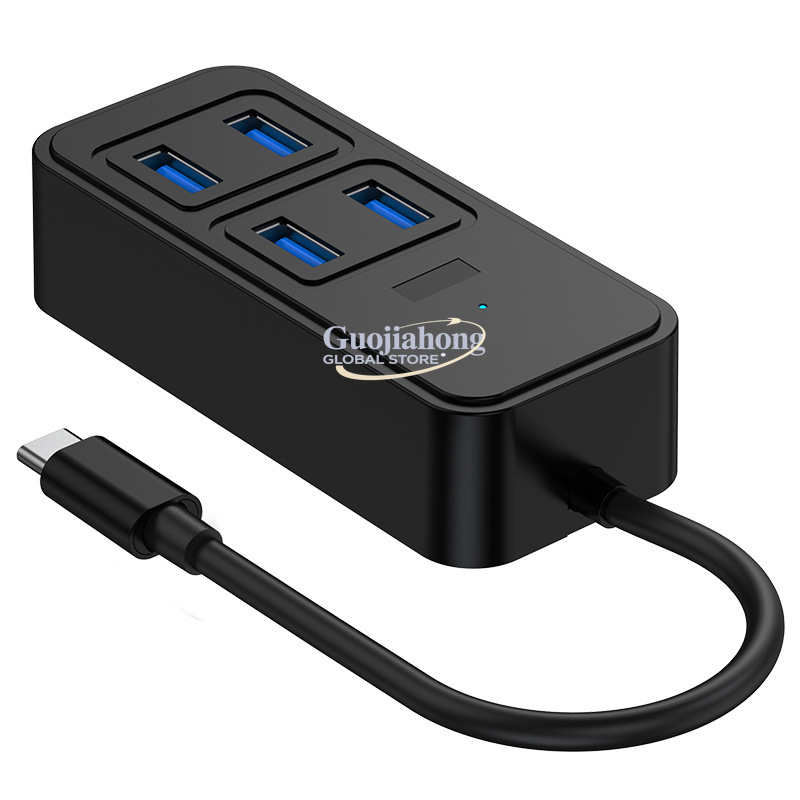 Multi Port Usb Hub - Cross-border USB3.0 hub, USB-interface breakout, TYPE-C