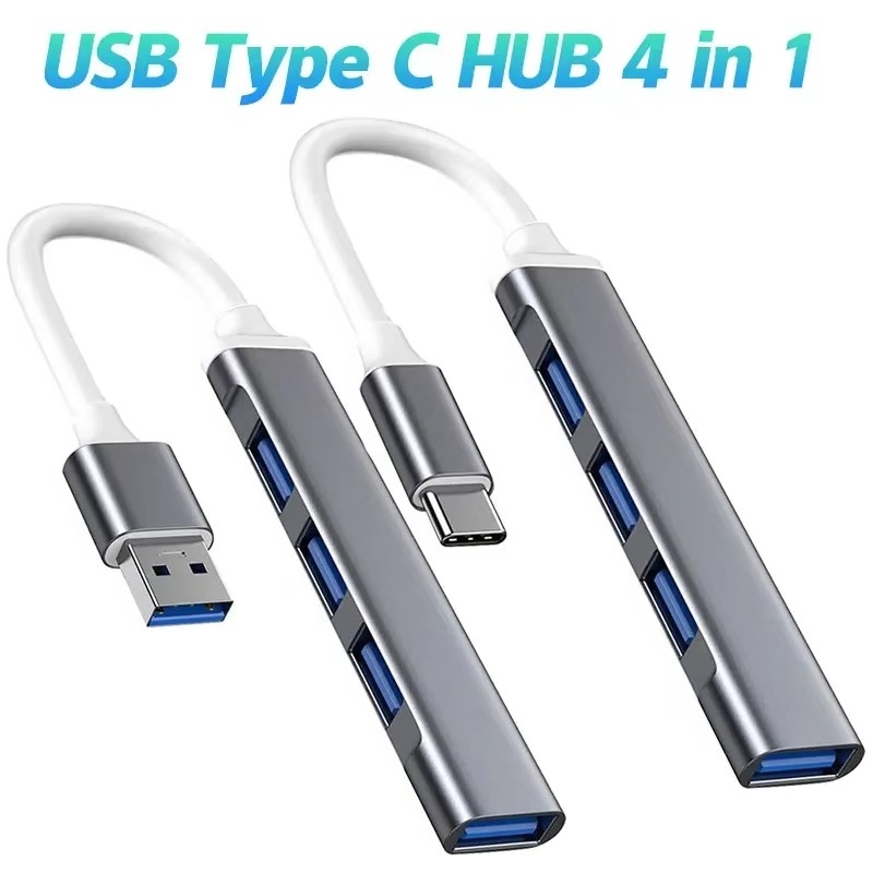 Multi Port Usb Hub - USB 3.0 Hub 4-poorts USB Hub