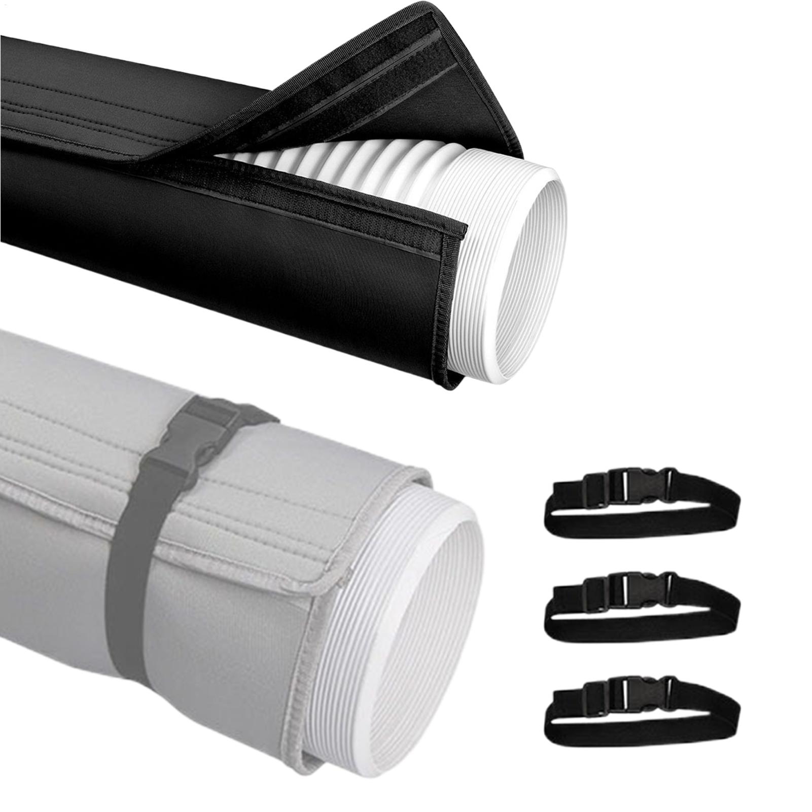 The Office Tech - Airconditioner slangafdekking Stofdichte isolatiehoes voor huurder,