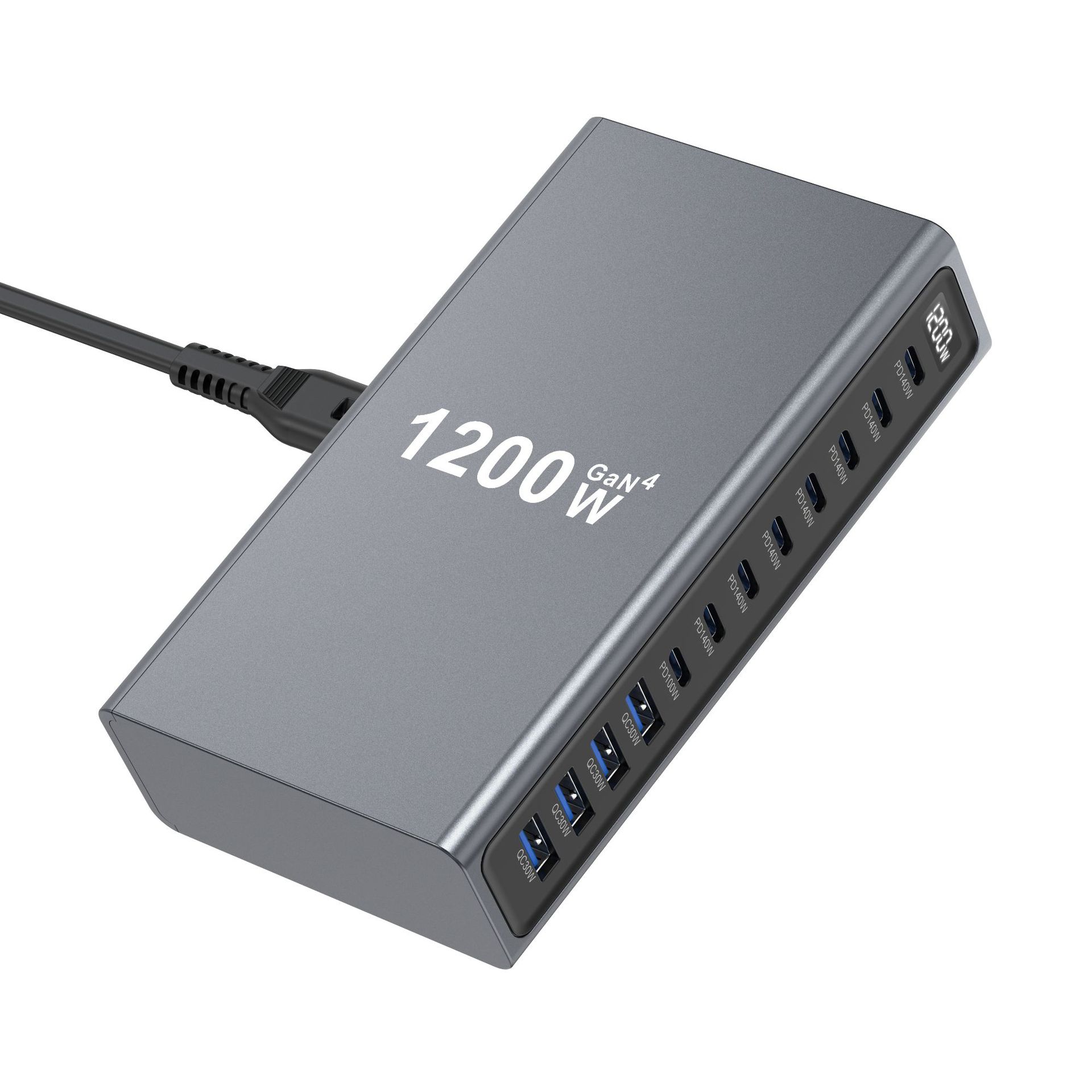 Nieuwe 1200W Multi-Port GaN De - Multi Port Usb Hub recensie en prijs