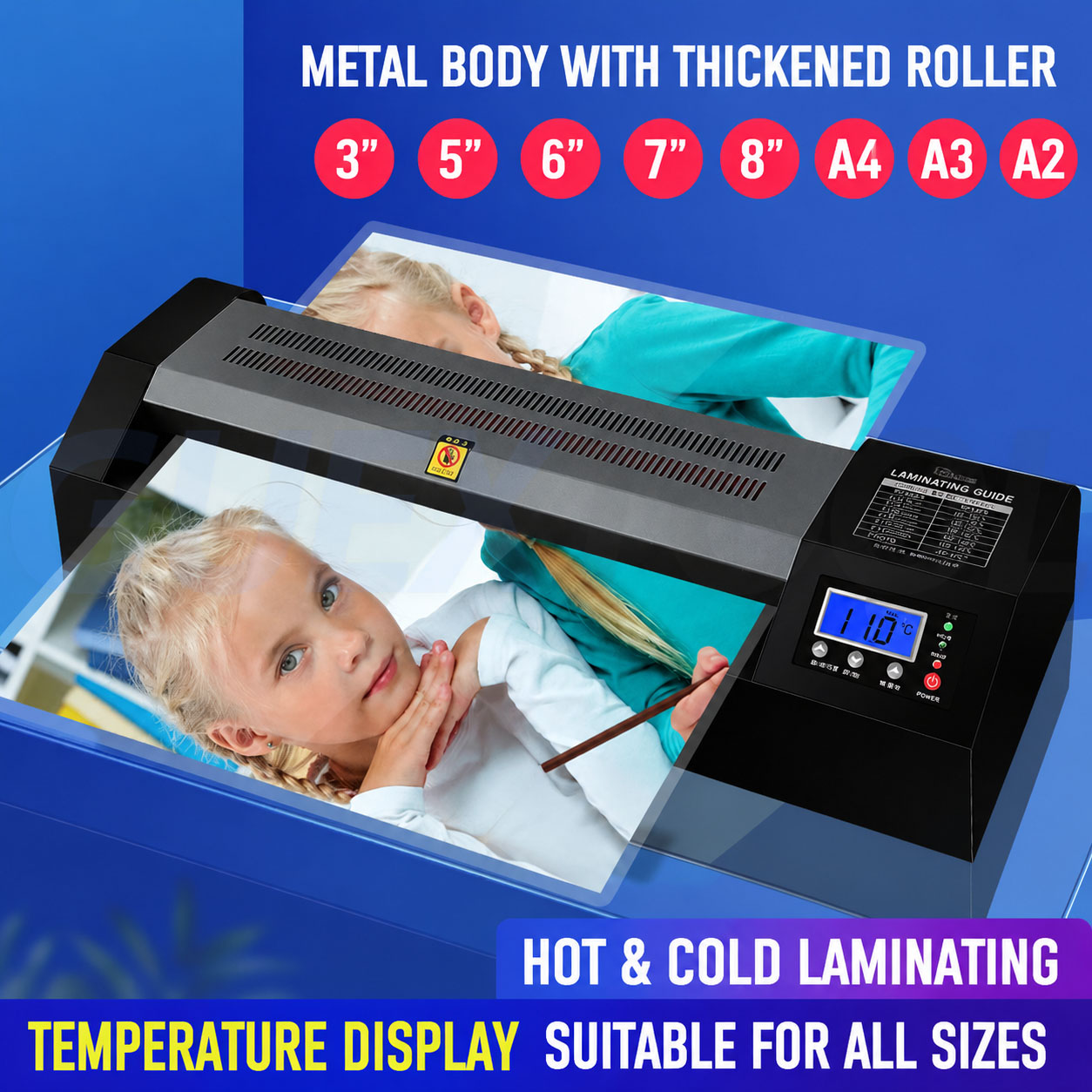 A3 Automatische Lamineermachin - Laminator A3 Hot recensie en prijs