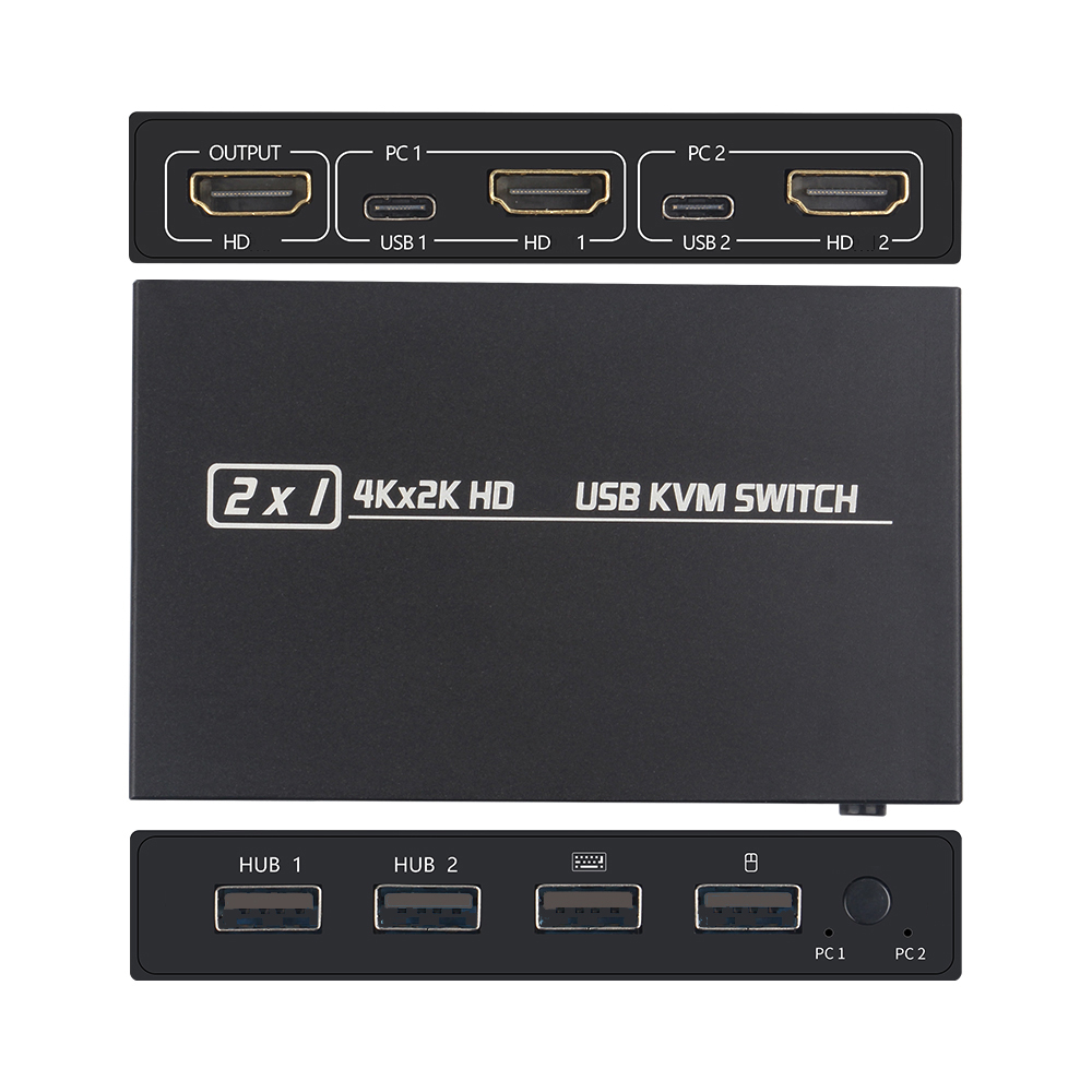 2 In1 Uit Usb Hdmi-Compatibele - Hdmi Matrix Switch recensie en prijs