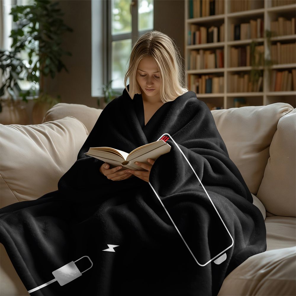 Minimalistische flanellen deke - Office Tech For Home recensie en prijs