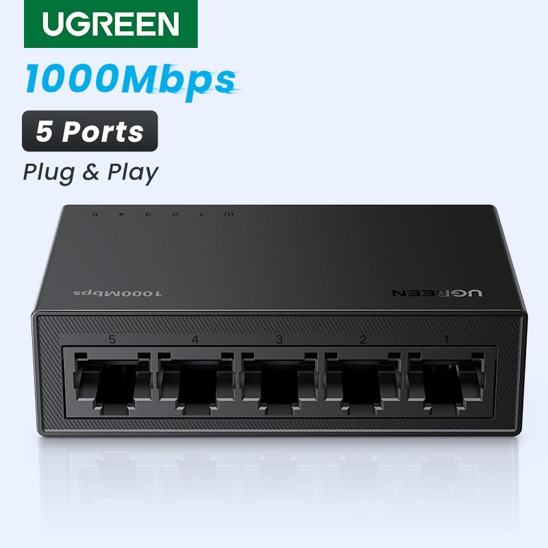 UGREEN Ethernet-switch 1000 Mb - Ethernet Switch 8 Port recensie en prijs