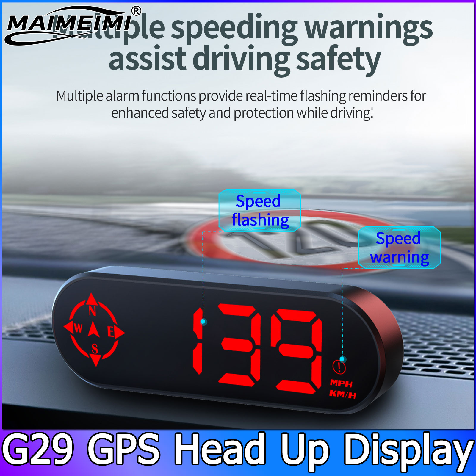 G29 Auto Head-up Display GPS H - Pc Security Lock recensie en prijs