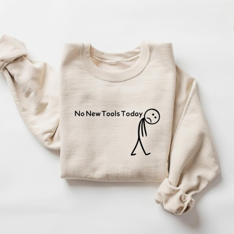 Nee New Tools Today Sweatshirt - The Office Tech recensie en prijs