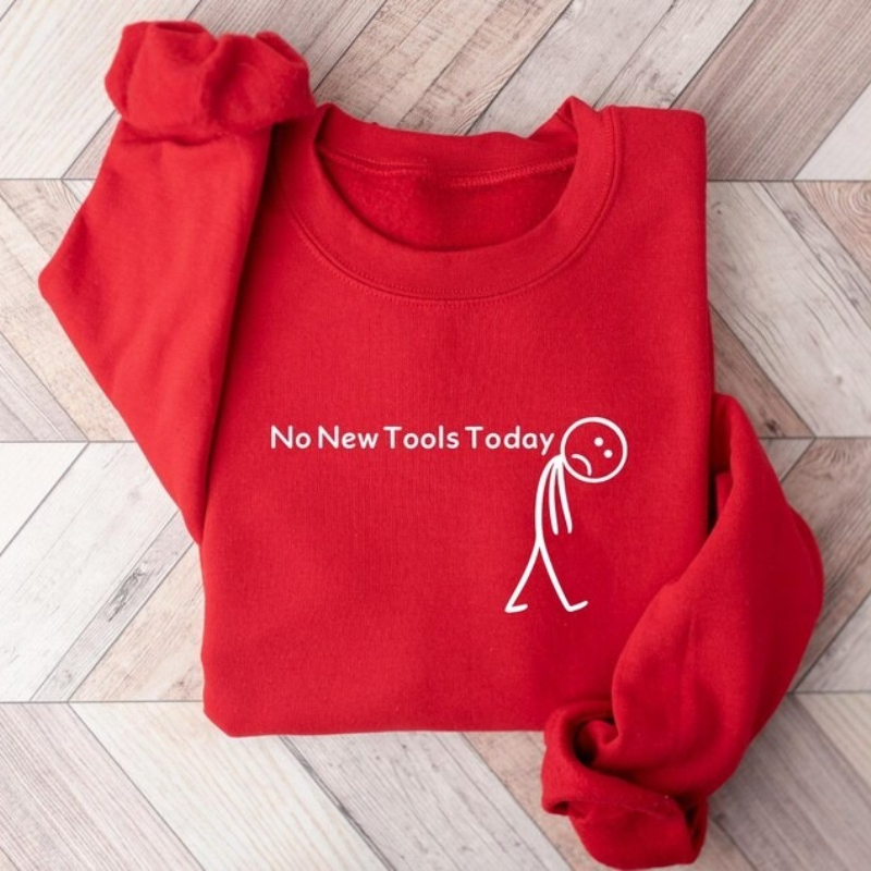 Nee New Tools Today Sweatshirt - The Office Tech recensie en prijs