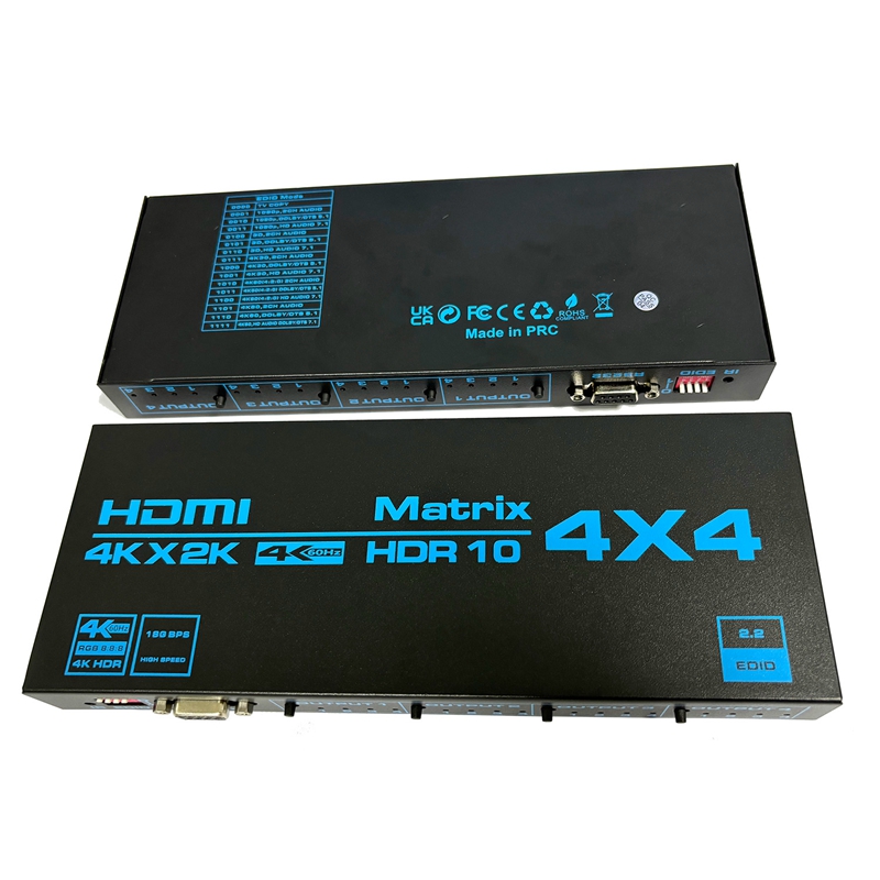 4K HDMI Matrix Switch 4 in 4 O - Hdmi Matrix Switch recensie en prijs
