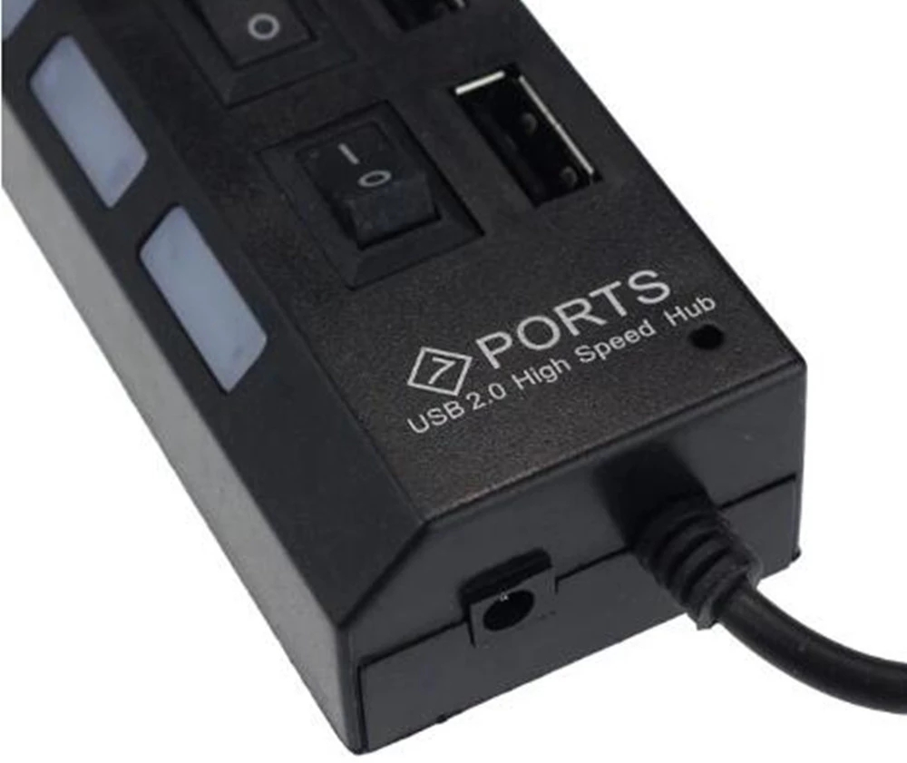 7-poorts USB 2.0 hubsplitter v - Multi Port Usb Hub recensie en prijs