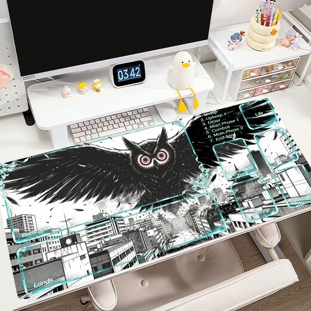 City dark beast speelmat cyan  - The Office Tech recensie en prijs