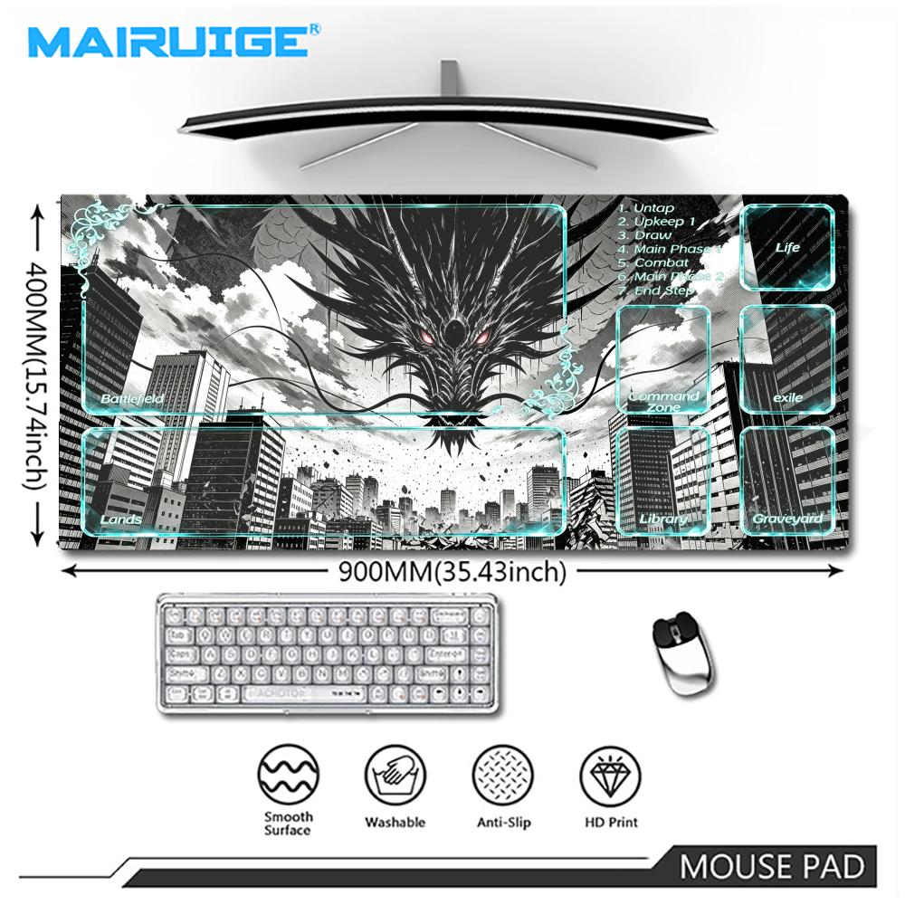 City dark beast speelmat cyan  - The Office Tech recensie en prijs