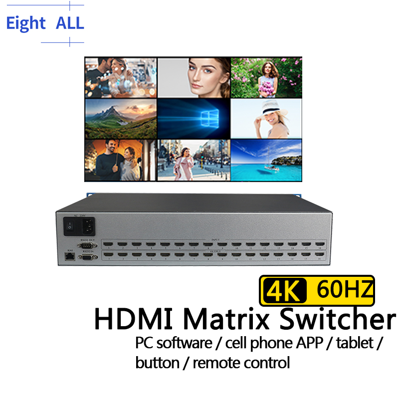 4K @ 60 HDMI Matrix Switch 8x8 - Hdmi Matrix Switch recensie en prijs