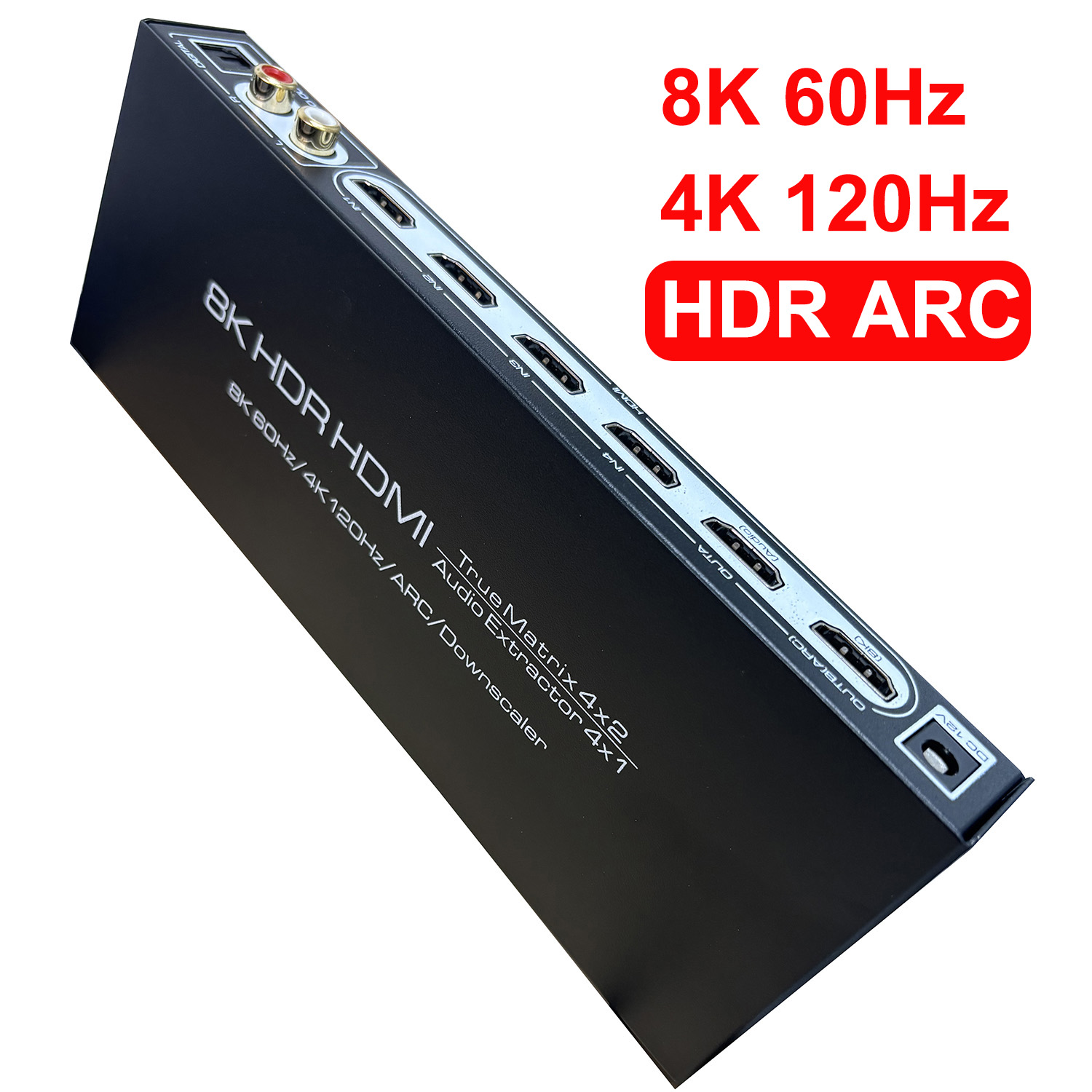 8K 60Hz HDMI Matrix 4x2 Onders - Hdmi Matrix Switch recensie en prijs