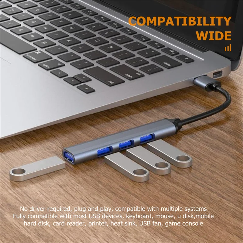 4-poorts USB-C Hub 3.0/3.1-spl - Multi Port Usb Hub recensie en prijs