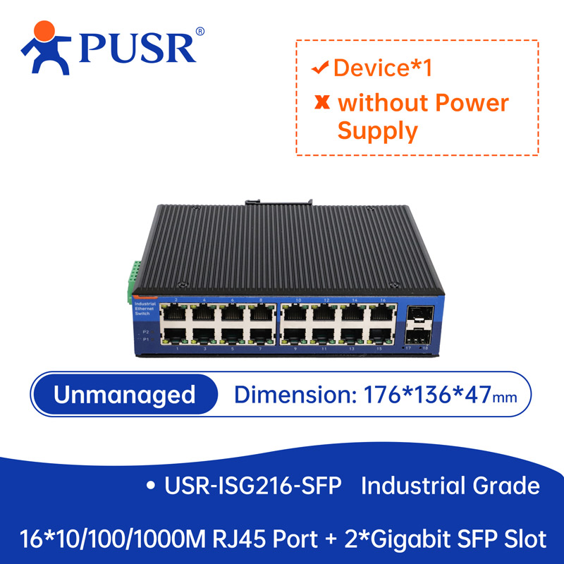 PUSR 2 SFP 8/16 RJ45-poorten m - Ethernet Switch 8 Port recensie en prijs