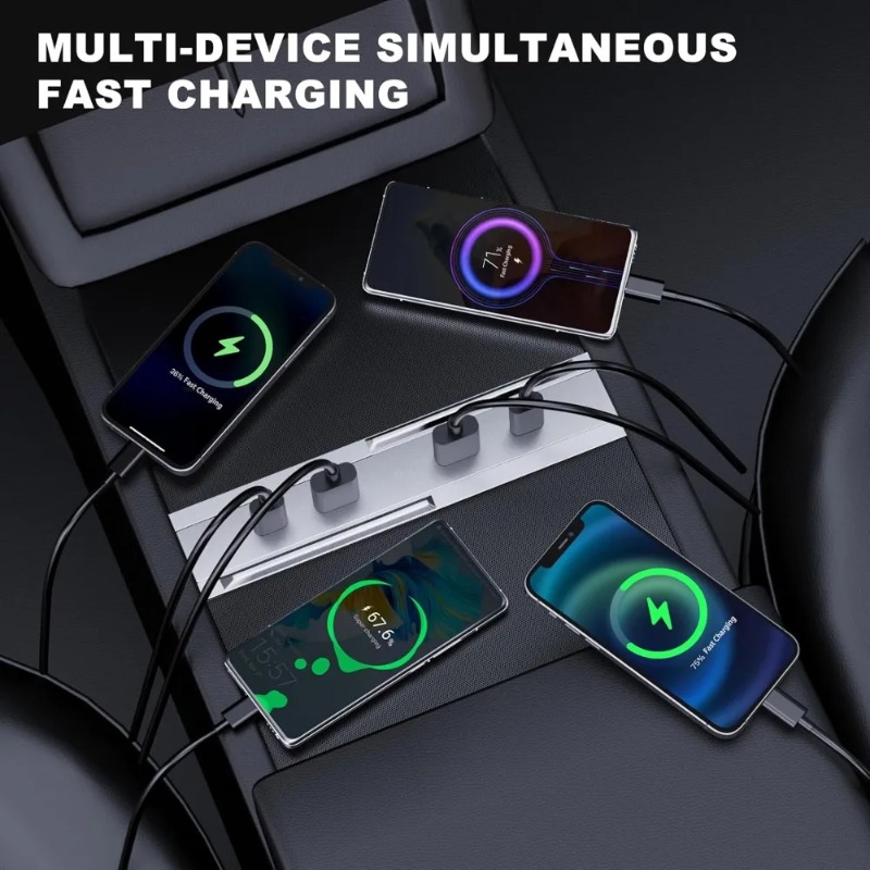 Center Console Autoadapter Mul - Multi Port Usb Hub recensie en prijs