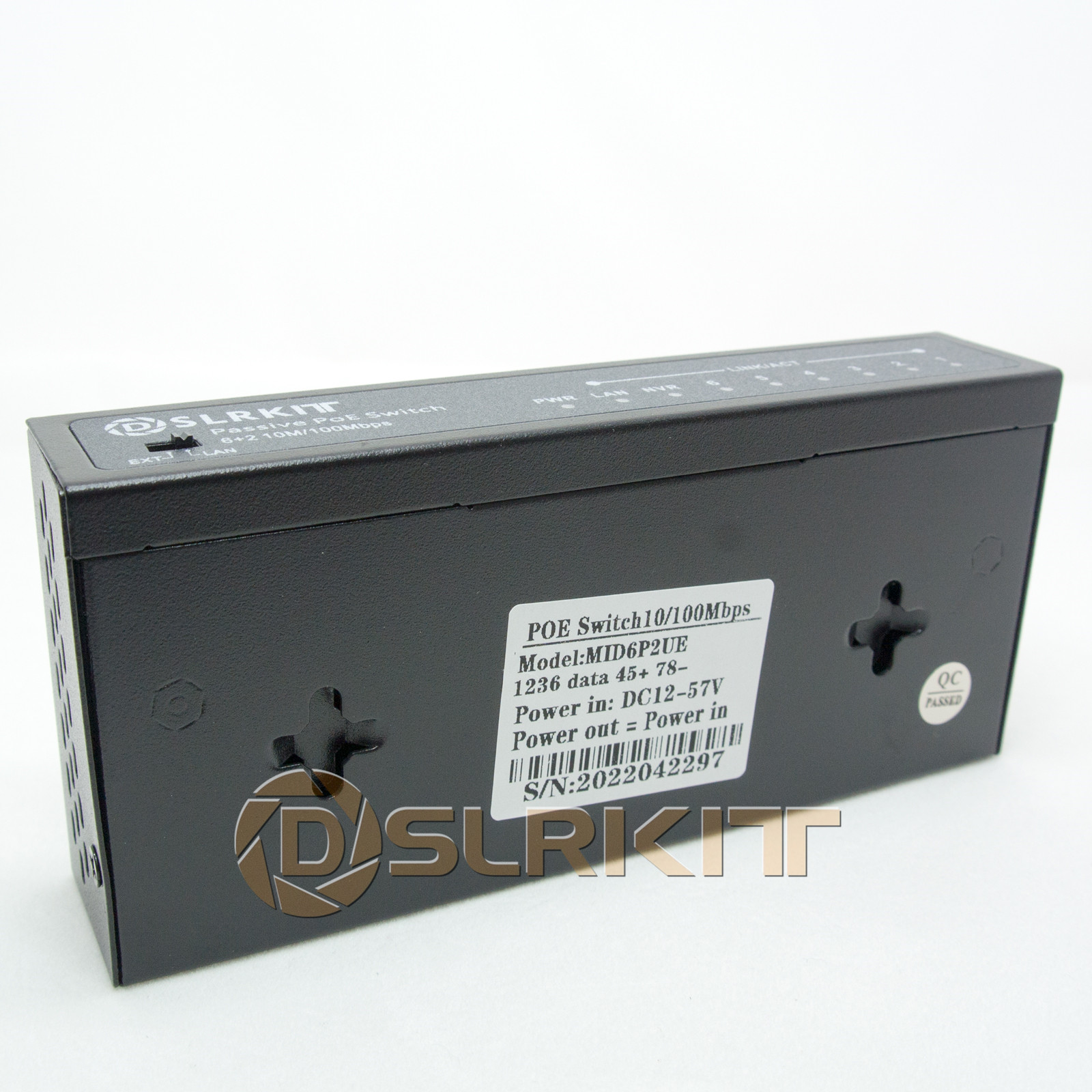 Dslrkit 250M 8 Poorten 6 Poe P - Ethernet Switch 8 Port recensie en prijs