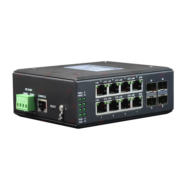 DIN Rail L2 beheerde 8-poorts  - Ethernet Switch 8 Port recensie en prijs