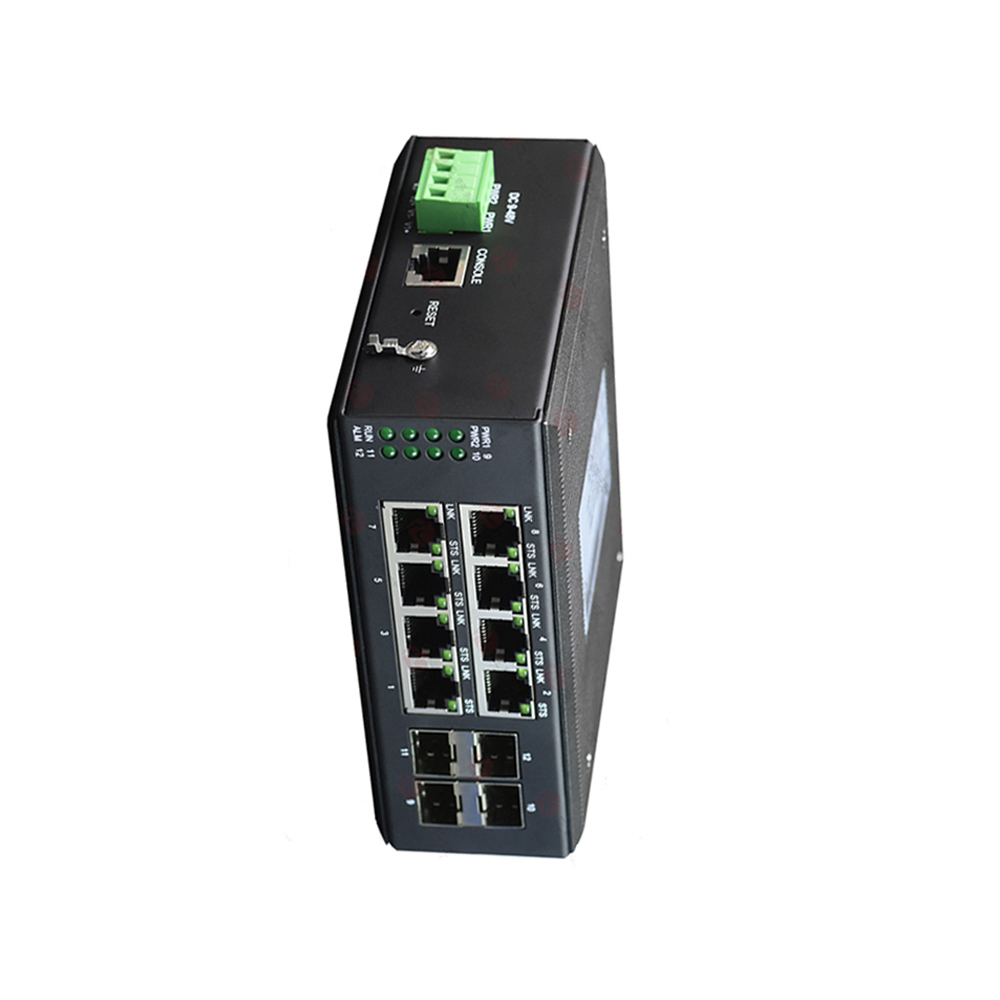 DIN Rail L2 beheerde 8-poorts  - Ethernet Switch 8 Port recensie en prijs