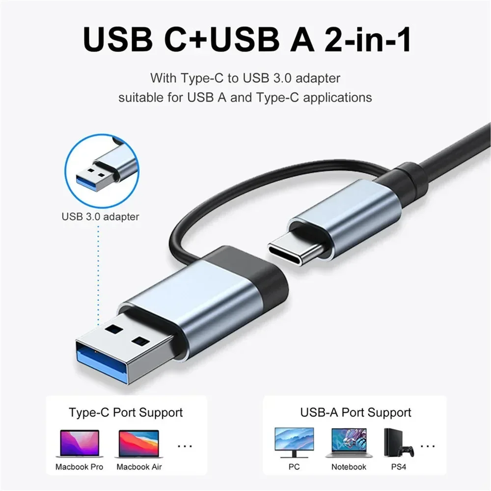 8-in-1 USB-C Hub Expander Mult - Multi Port Usb Hub recensie en prijs