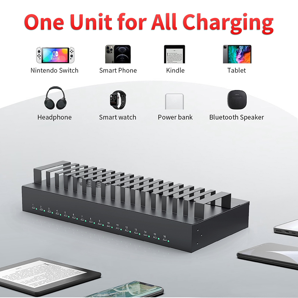 CA16-165C 16-poorts USB Type-C - Multi Port Usb Hub recensie en prijs