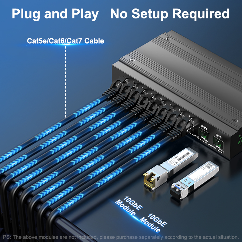 HORACO 2.5G netwerkswitch 8-po - Ethernet Switch 8 Port recensie en prijs